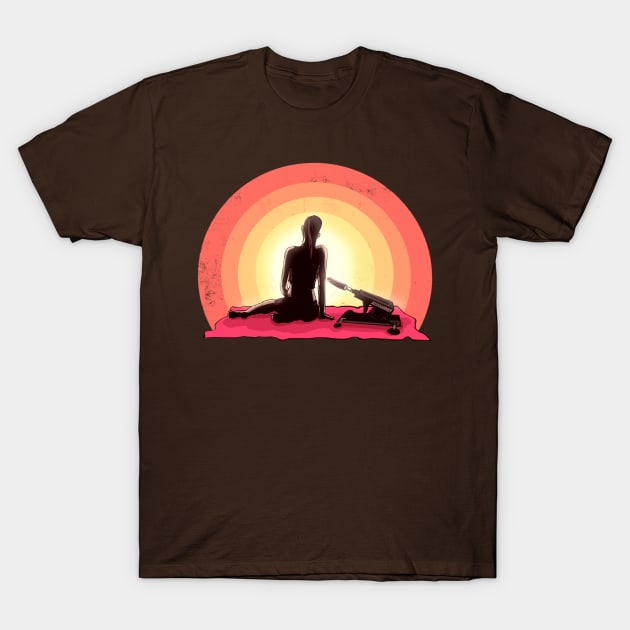 Romantic Sunset T-Shirt by LVBart